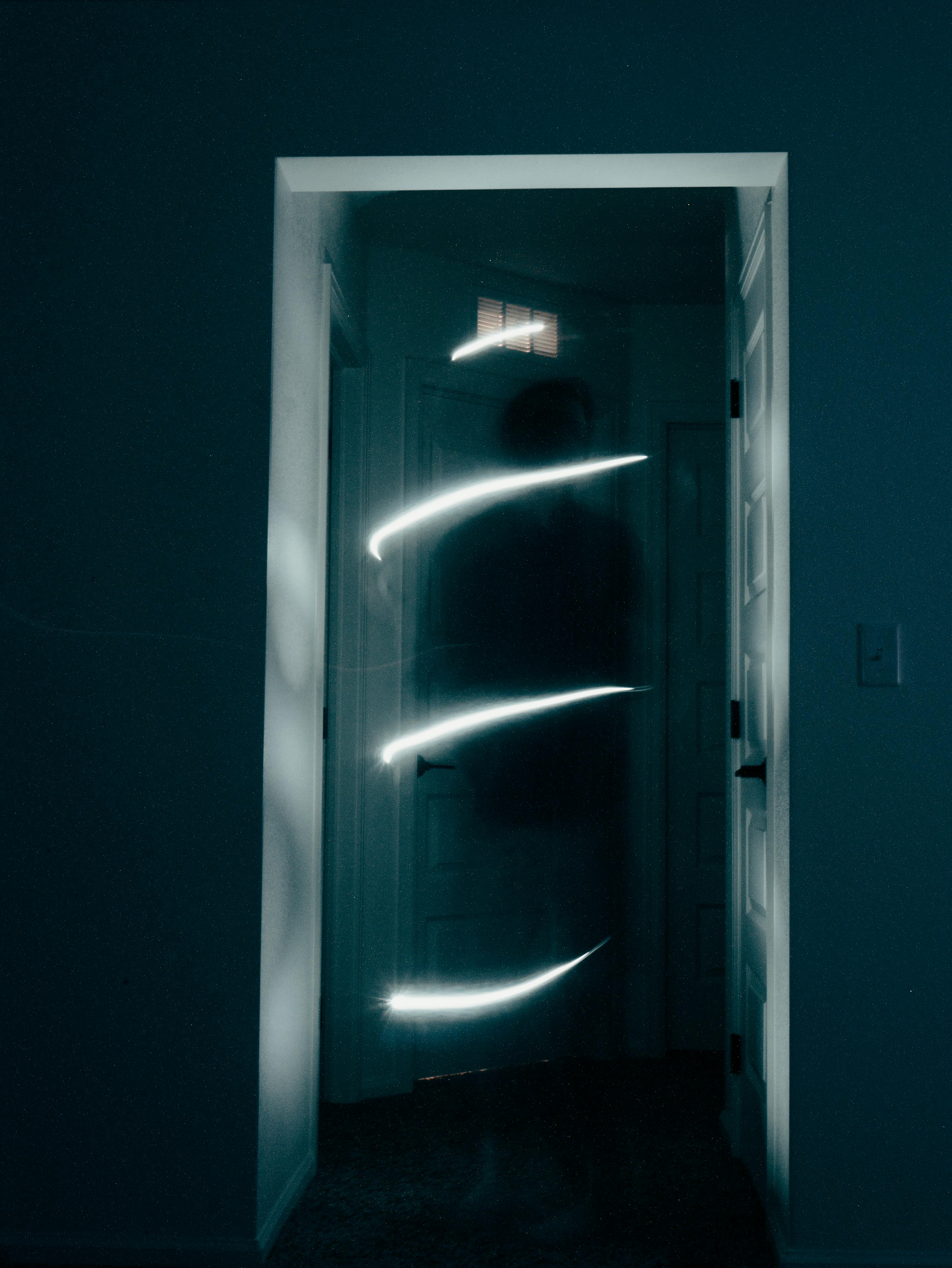 Ghost inside of the door